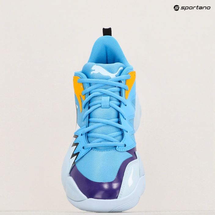 Pánské basketbalové boty PUMA Genetics luminous blue/icy blue 18