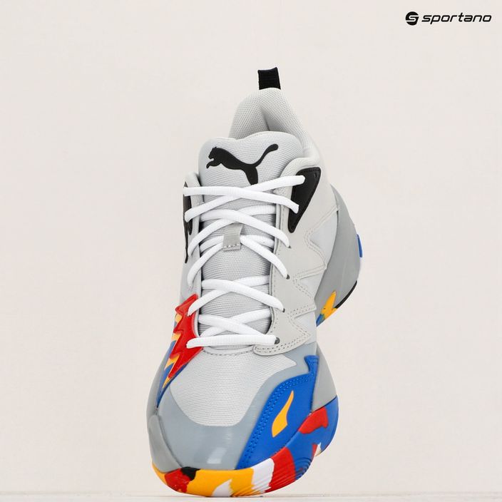 Pánské basketbalové boty PUMA Genetics glacial gray/cool mid gray 18
