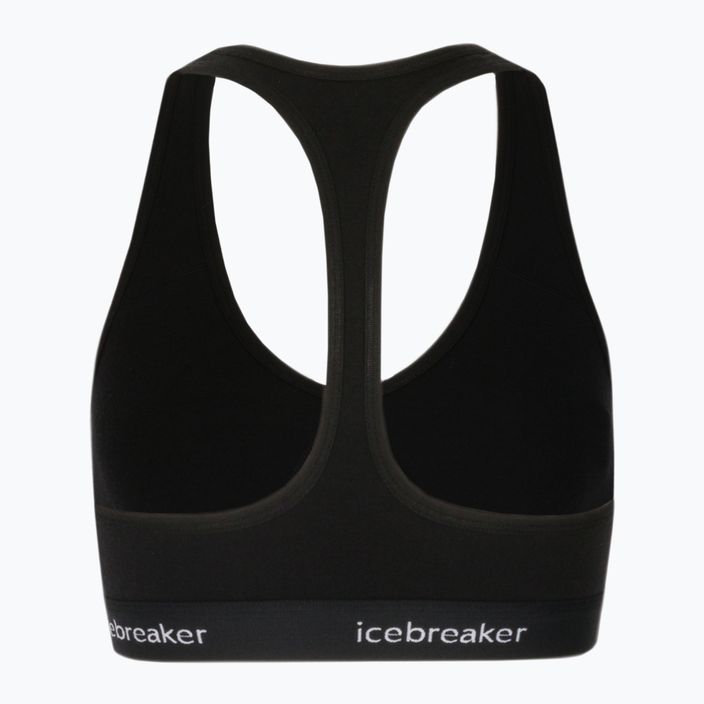 Termo podprsenka Icebreaker Sprite Racerback černá IB1030200011 7