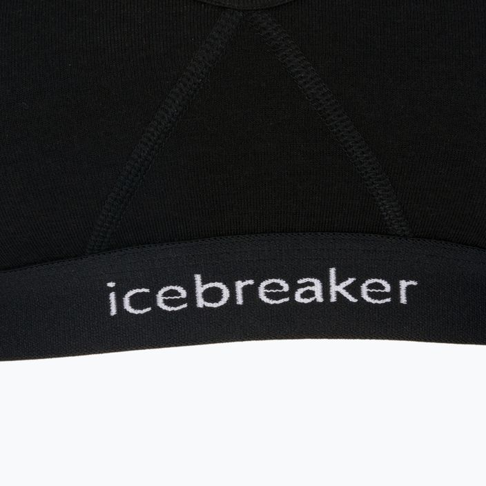 Termo podprsenka Icebreaker Sprite Racerback černá IB1030200011 8