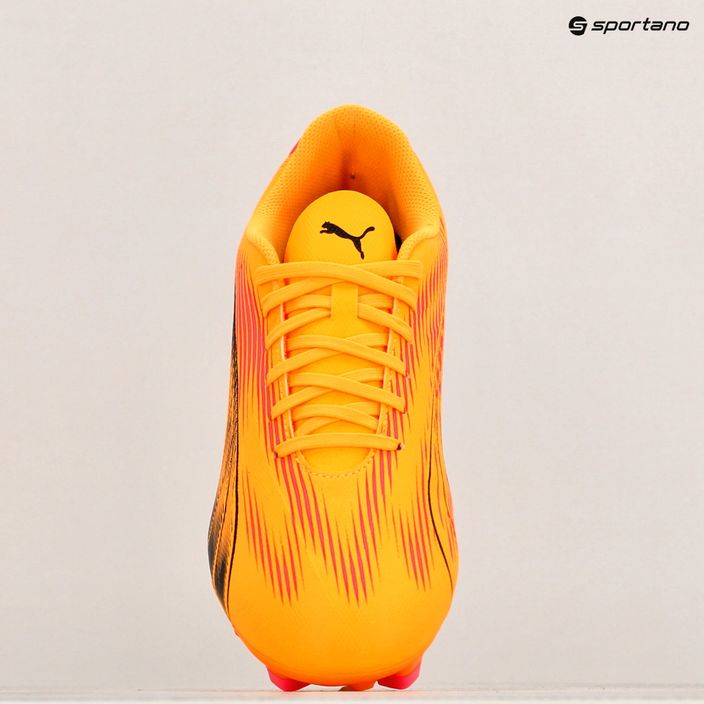 Fotbalové boty PUMA Ultra Play FG/AG sunset glow/puma black/sun stream 9