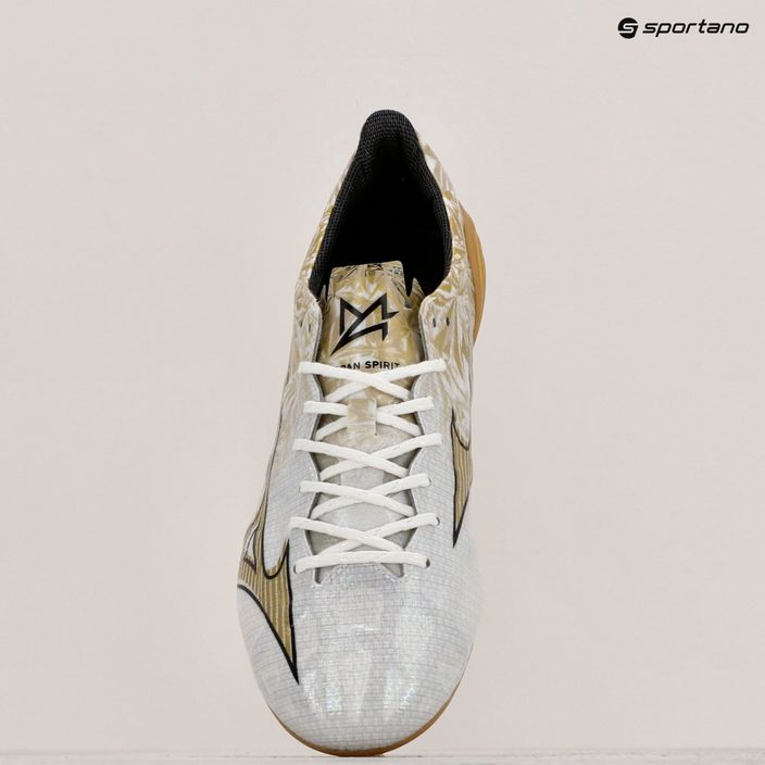 Pánské kopačky Mizuno Αlpha Japan Md white/ge gold/black 14