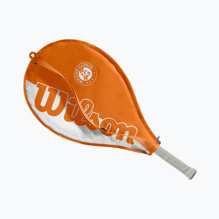Dětská tenisová raketa Wilson Roland Garros Elite 25 bílá WR086310H 7