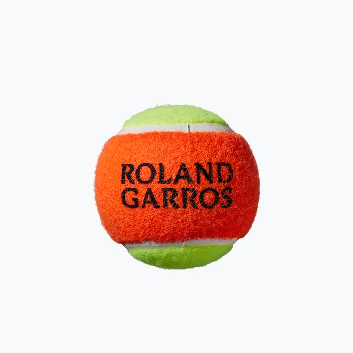 Dětská tenisová sada Wilson Roland Garros Elite 25 oranžovo-bílá WR086810F 14