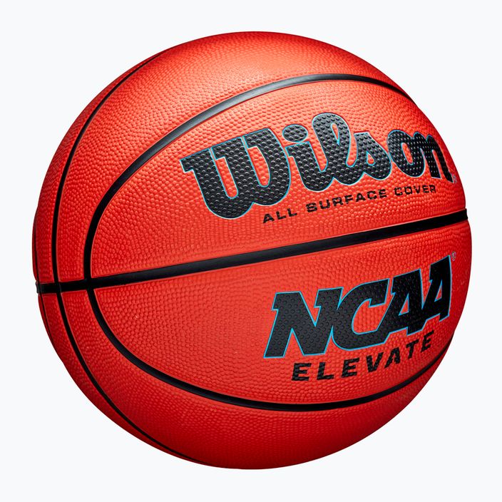 Basketbalový míč  Wilson NCAA Elevate orange/black velikost 6 2