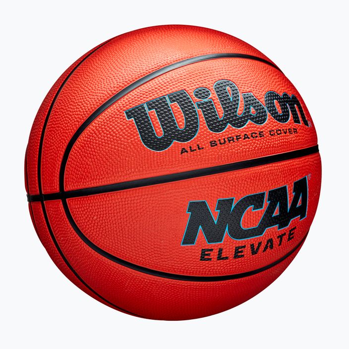 Dětský basketbalový míč   Wilson NCAA Elevate orange/black velikost 5 2