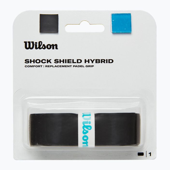 Omotávka na padelovou raketu  Wilson Shock Shield Hyb Padel black 2