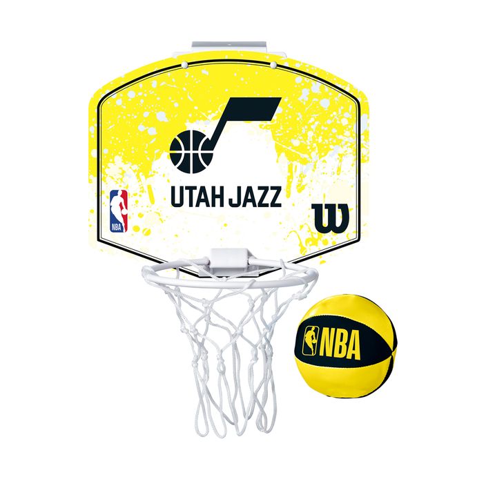 Sada na mini košíkovou Wilson NBA Team Mini Hoop Utah Jazz 2