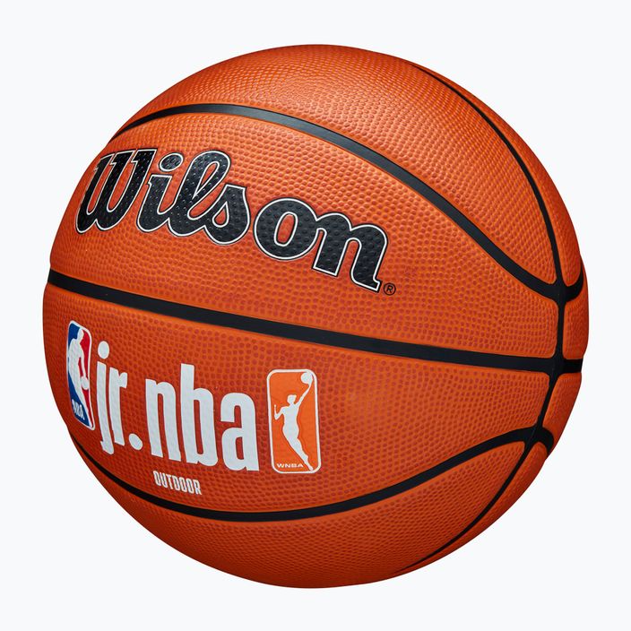 Basketbalový míč  Wilson NBA JR Fam Logo Authentic Outdoor brown velikost 6 3