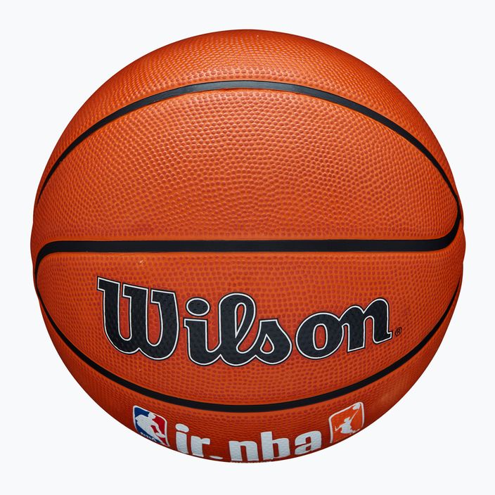 Basketbalový míč  Wilson NBA JR Fam Logo Authentic Outdoor brown velikost 7 4