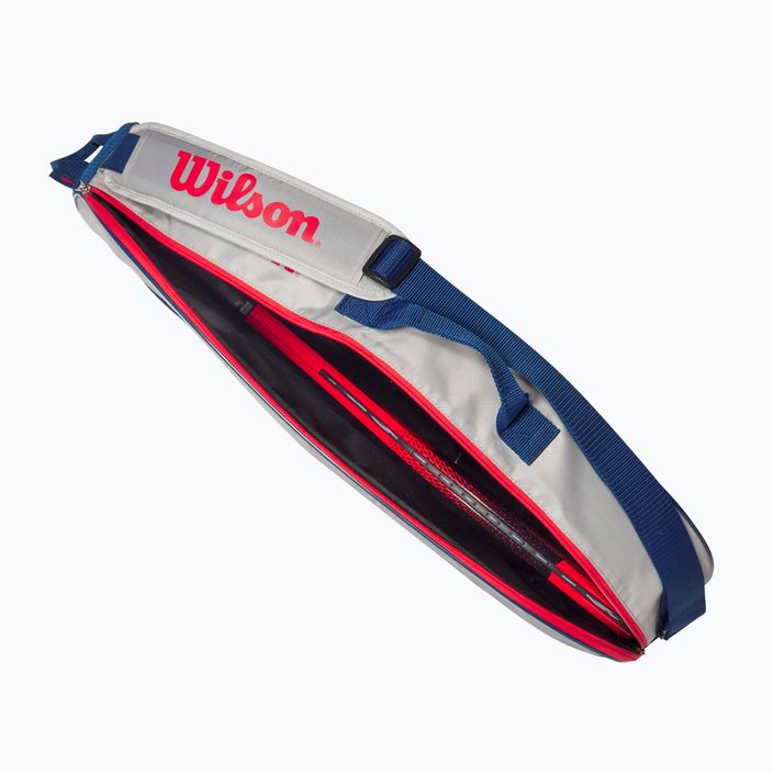Wilson Junior 3 Pack dětská tenisová taška šedá WR8023901001 3