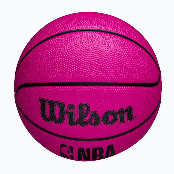 Dětský basketbalový míč   Wilson DRV Mini pink velikost 3 4