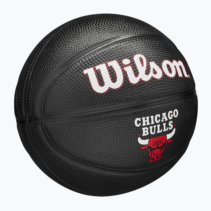 Wilson NBA Team Tribute Mini Chicago Bulls basketbal WZ4017602XB3 velikost 3 2