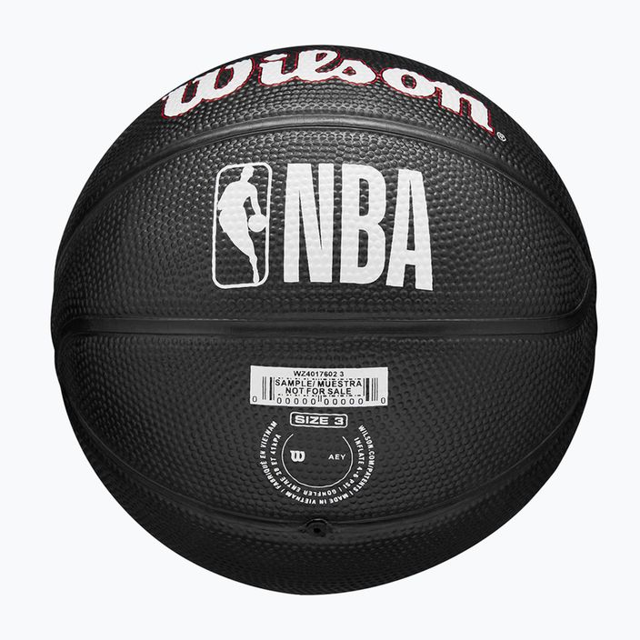 Wilson NBA Team Tribute Mini Chicago Bulls basketbal WZ4017602XB3 velikost 3 7