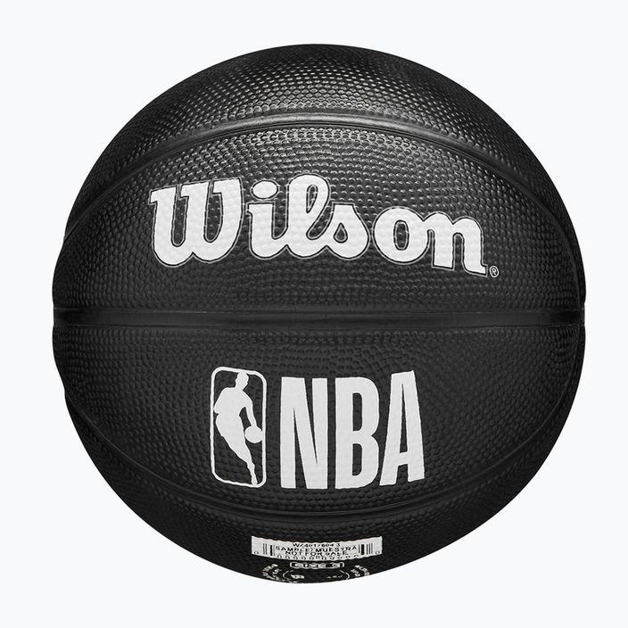 Wilson NBA Team Tribute Mini Brooklyn Nets basketbal WZ4017604XB3 velikost 3 6