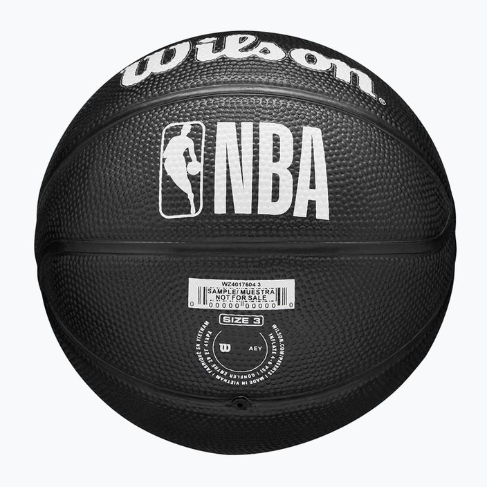 Wilson NBA Team Tribute Mini Brooklyn Nets basketbal WZ4017604XB3 velikost 3 7