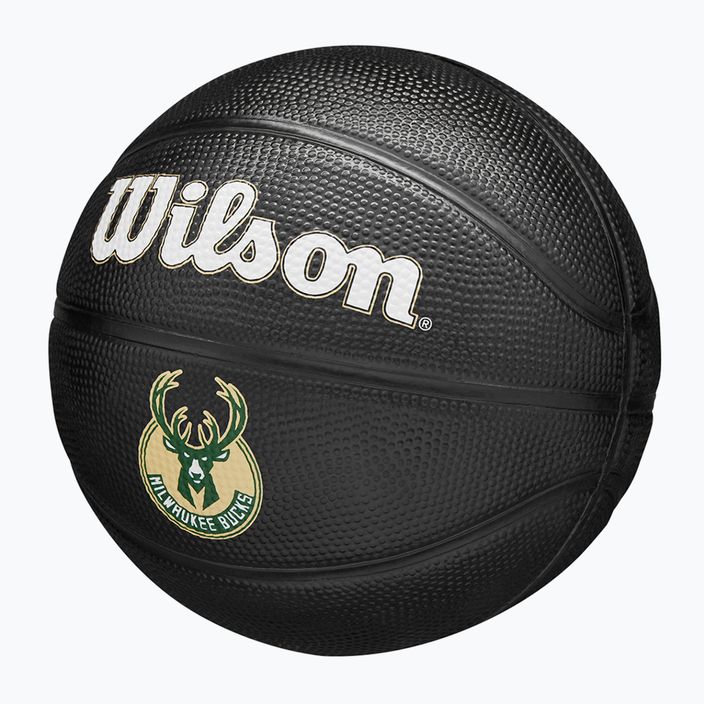 Wilson NBA Team Tribute Mini Milwaukee Bucks basketbal WZ4017606XB3 velikost 3 3