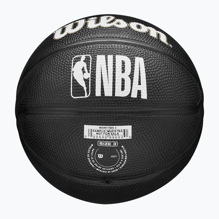 Wilson NBA Team Tribute Mini Milwaukee Bucks basketbal WZ4017606XB3 velikost 3 7