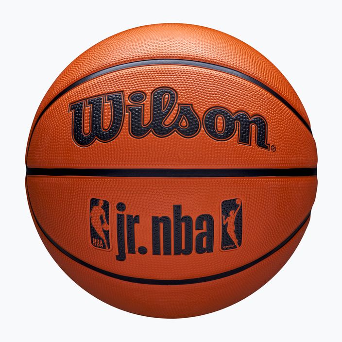 Basketbalový míč  Wilson NBA JR Drv Fam Logo brown velikost 7