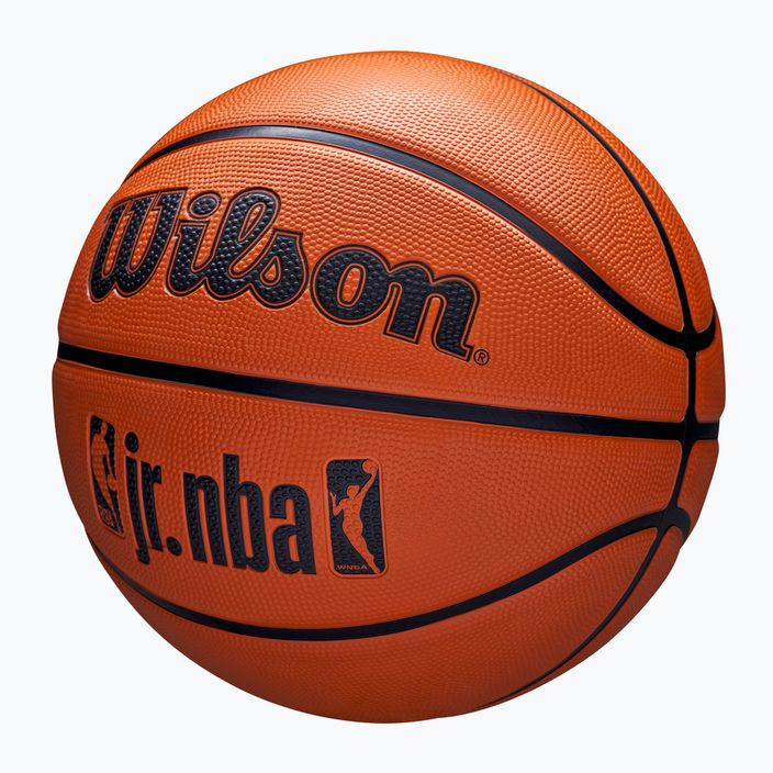 Basketbalový míč  Wilson NBA JR Drv Fam Logo brown velikost 7 3