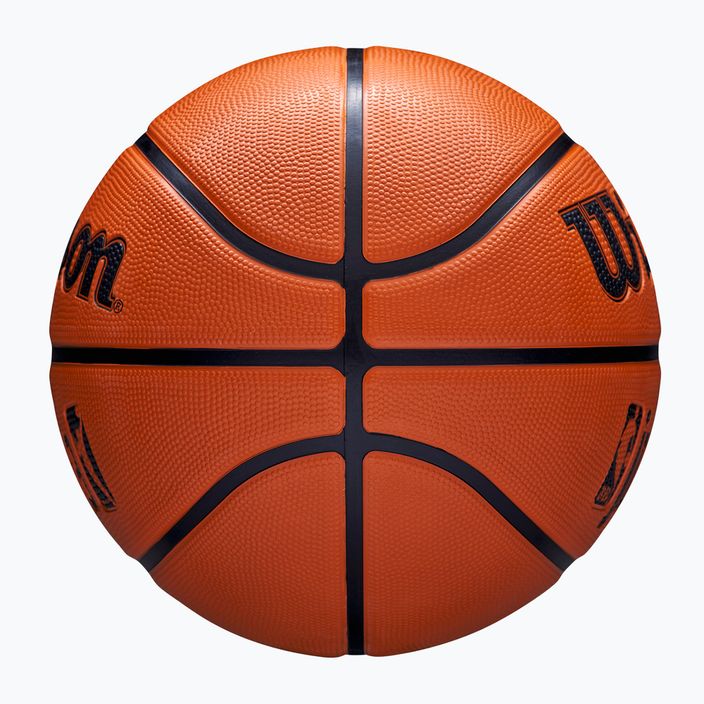 Basketbalový míč  Wilson NBA JR Drv Fam Logo brown velikost 7 6