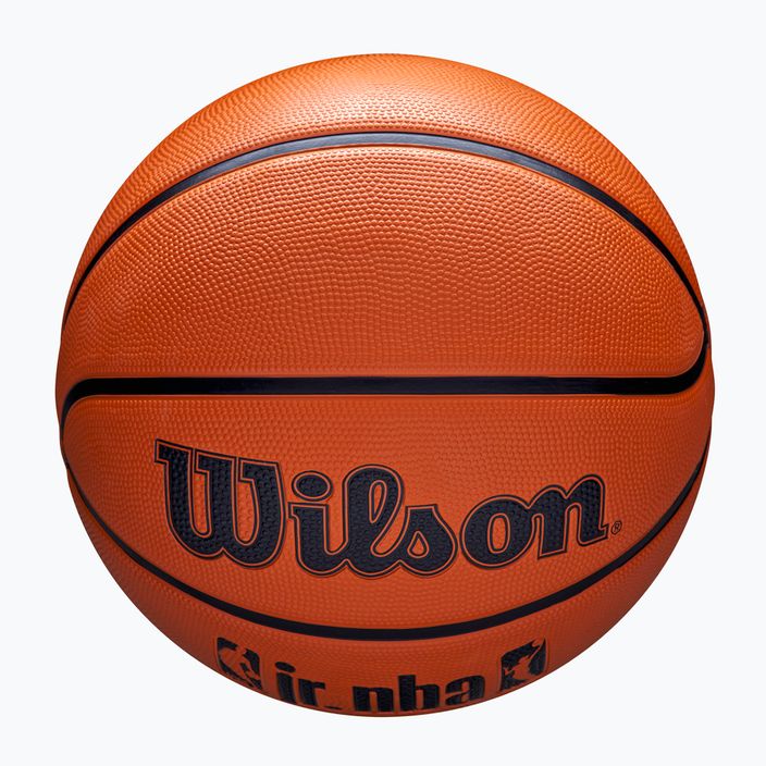 Basketbalový míč  Wilson NBA JR Drv Fam Logo brown velikost 6 4