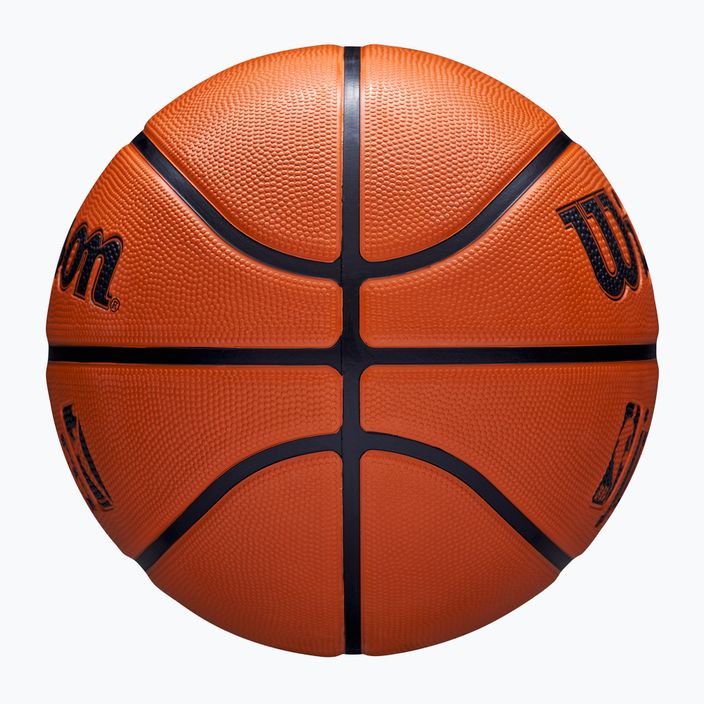 Basketbalový míč  Wilson NBA JR Drv Fam Logo brown velikost 6 6
