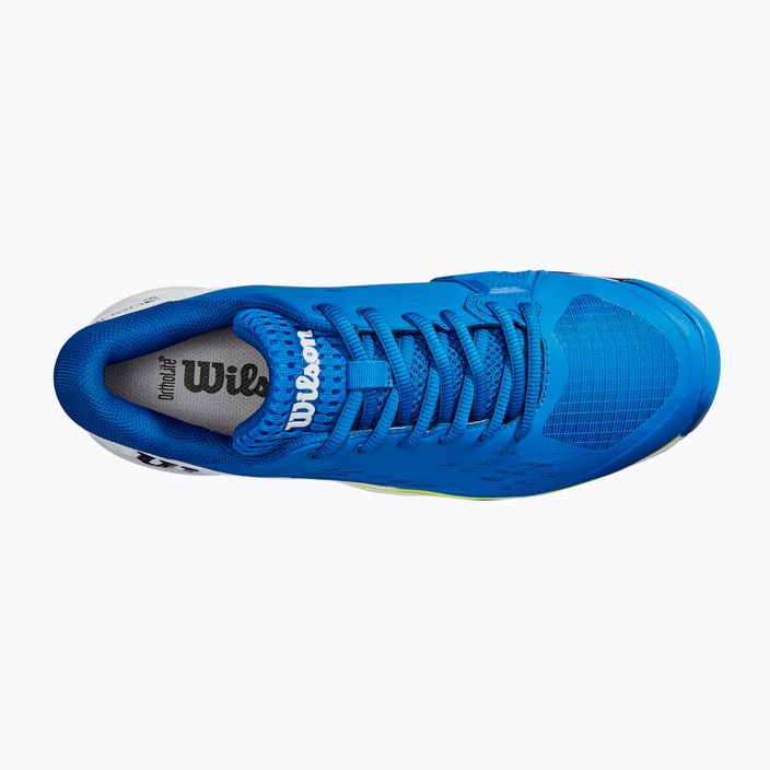 Pánská tenisová obuv Wilson Rush Pro Ace Clay modrá WRS330840 16