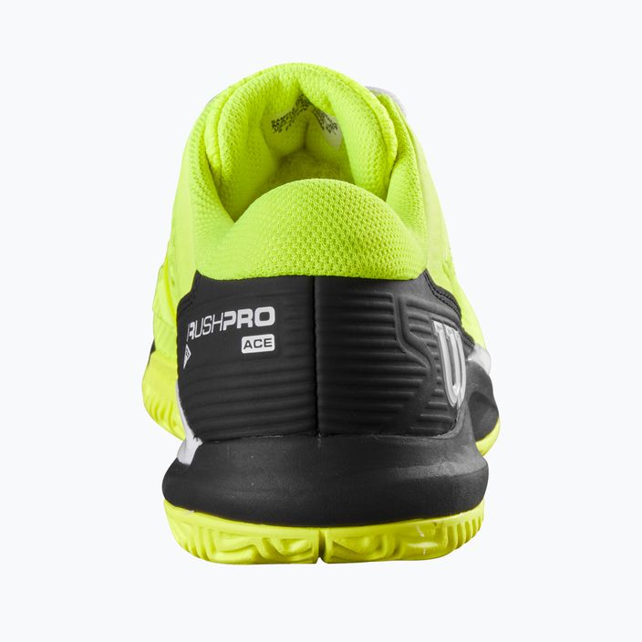 Dětská tenisová obuv Wilson Rush Pro Ace Safety černo-žlutá WRS331140 13