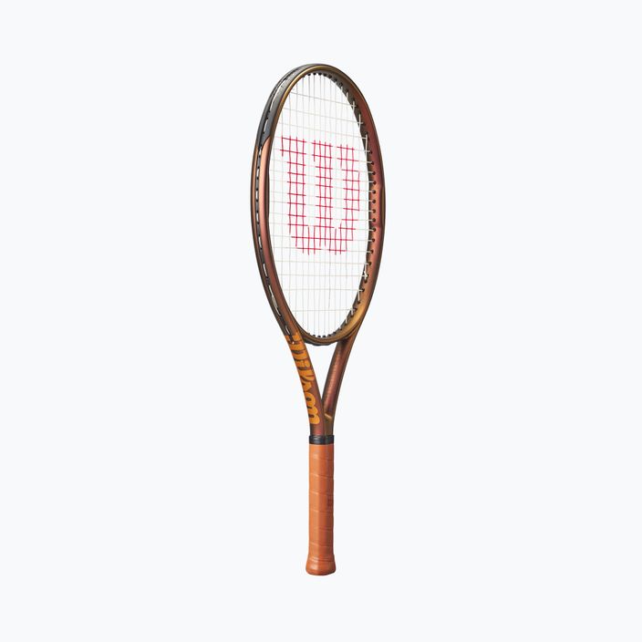 Dětská tenisová raketa Wilson Pro Staff 25 V14 zlatá WR126210U 8