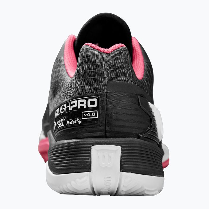 Dámské tenisové boty Wilson Rush Pro 4.0 Clay black/hot pink/white 11