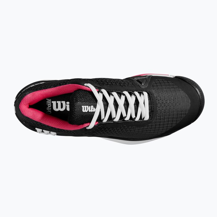 Dámské tenisové boty Wilson Rush Pro 4.0 Clay black/hot pink/white 12