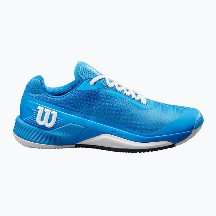 Pánské  tenisové boty  Wilson Rush Pro 4.0 Clay french blue/white/navy blazer 9