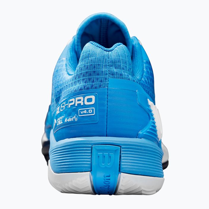Pánské  tenisové boty  Wilson Rush Pro 4.0 Clay french blue/white/navy blazer 11