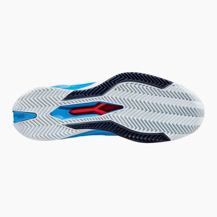 Pánské  tenisové boty  Wilson Rush Pro 4.0 Clay french blue/white/navy blazer 13