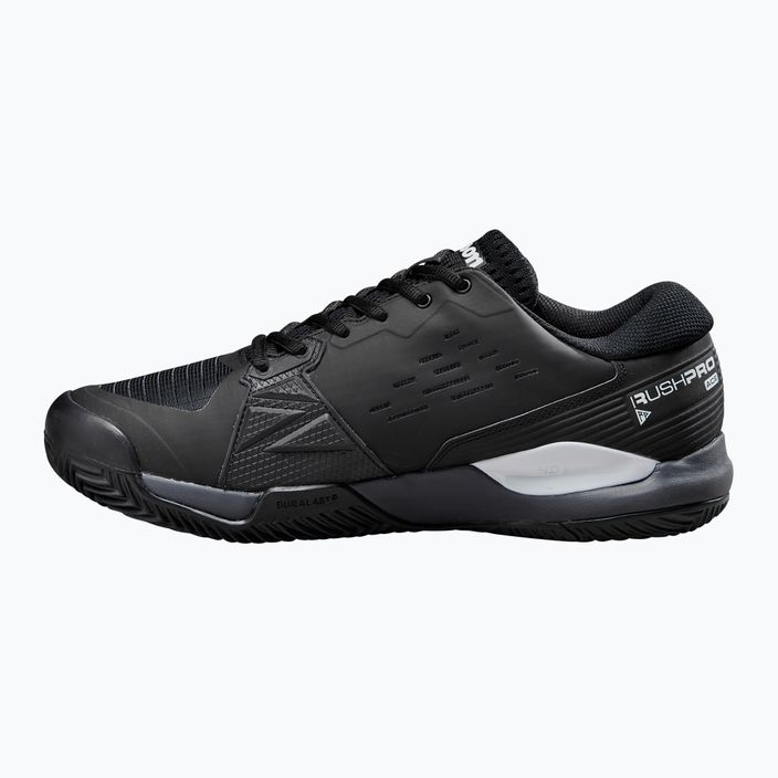Pánské  tenisové boty  Wilson Rush Pro Ace Clay black/ombre blue/white 10