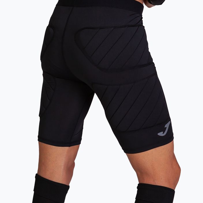 Dětské fotbalové šortky Joma Goalkeeper Protec černé 100010.100 8