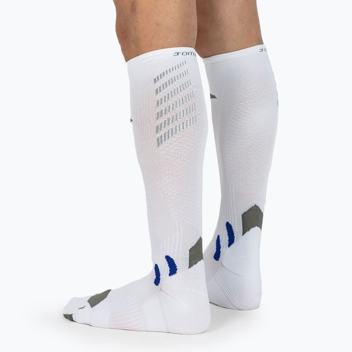 Kmpresní ponožky Joma Long Compression white 5