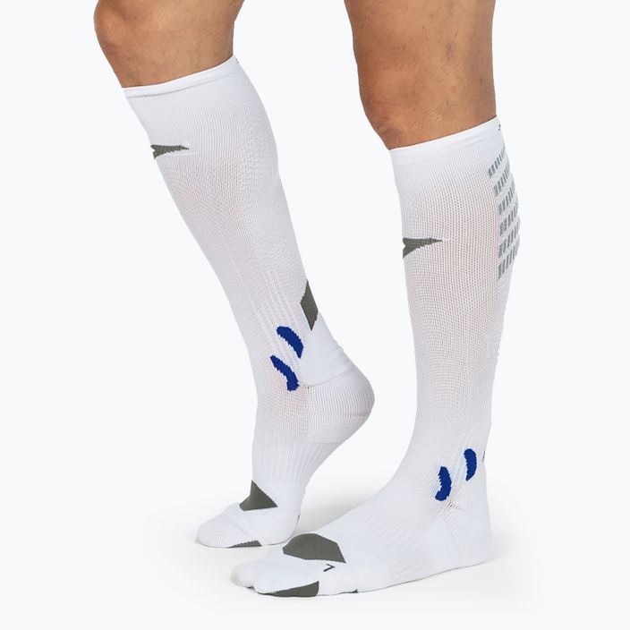 Kmpresní ponožky Joma Long Compression white 7