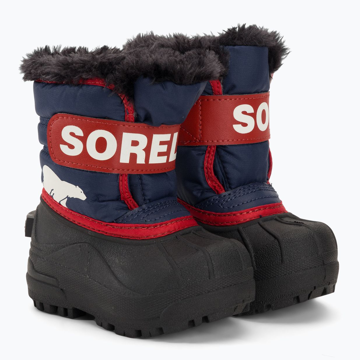 Dětské sněhule Sorel Snow Commander nocturnal/sail red 4