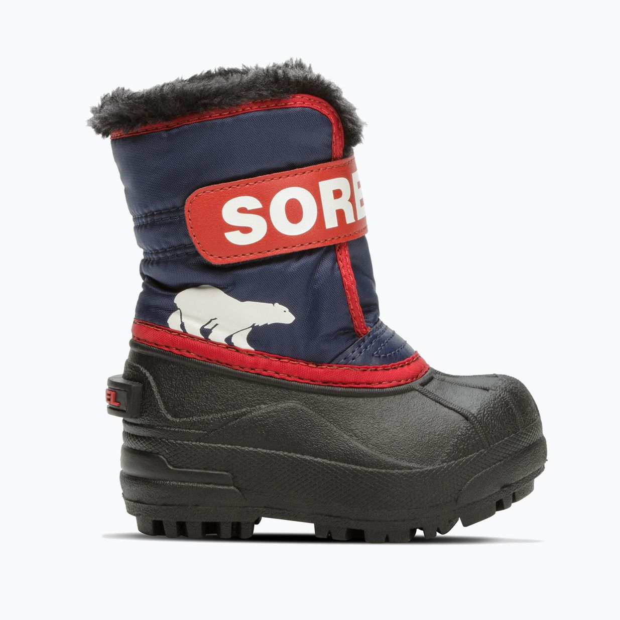 Dětské sněhule Sorel Snow Commander nocturnal/sail red 7