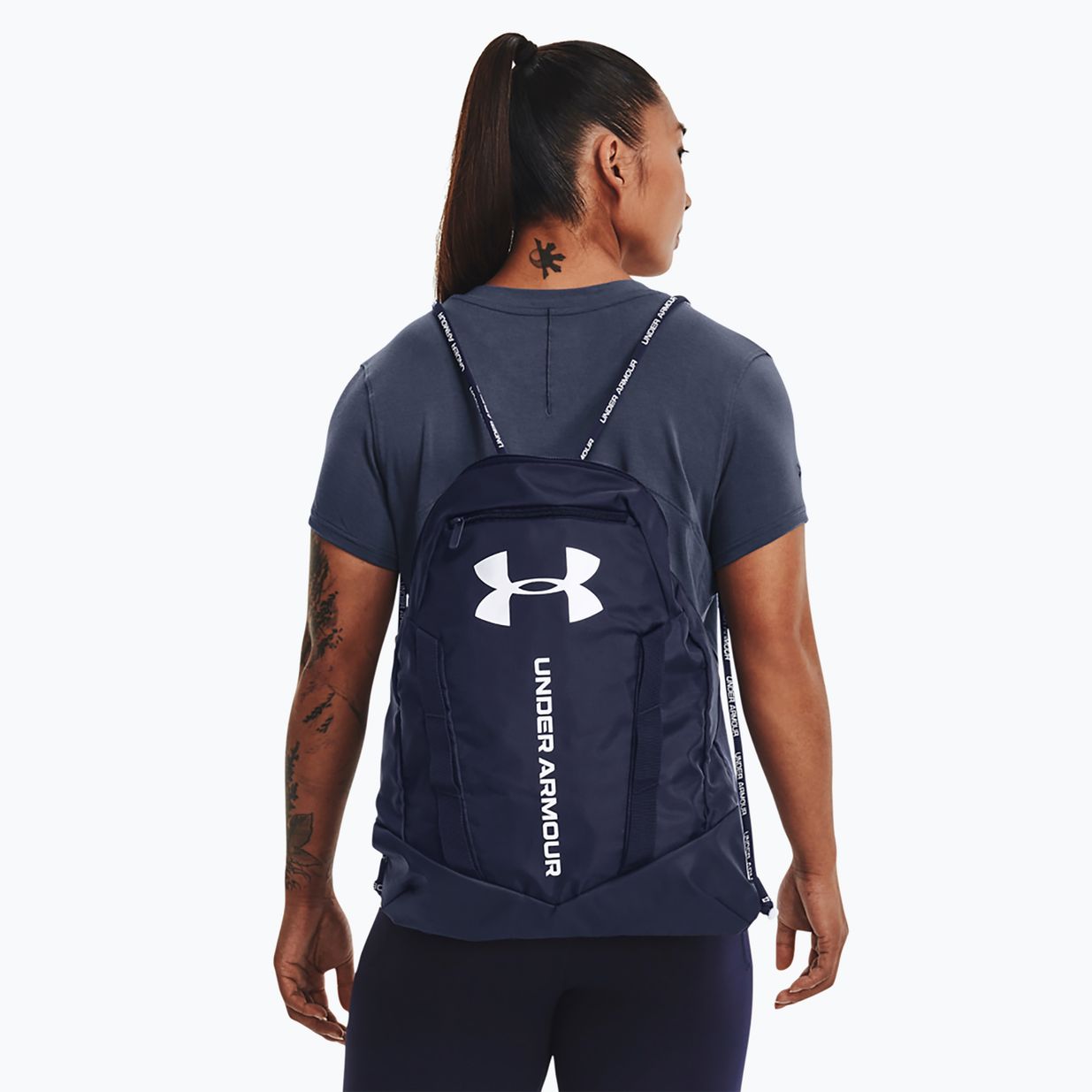 Sportovní vak Under Armour Undeniable Sackpack 20 l midnight navy/midnight navy/metallic silver 6