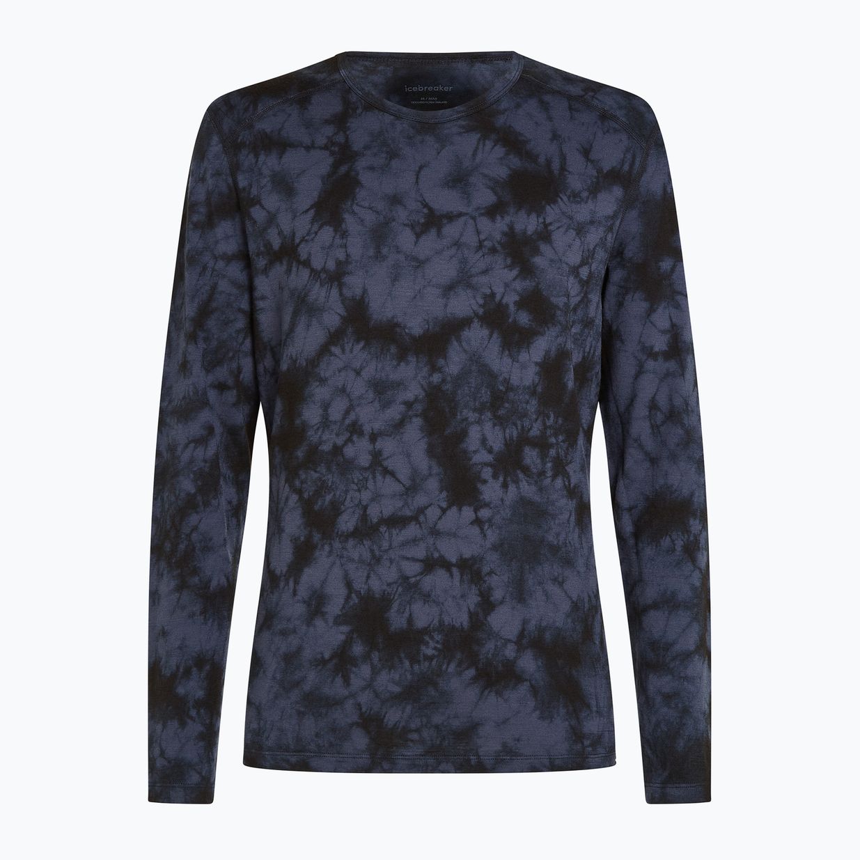 Pánské termo tričko longsleeve  icebreaker Merino 200 Oasis Crewe Cloud Dye graphite/black 7