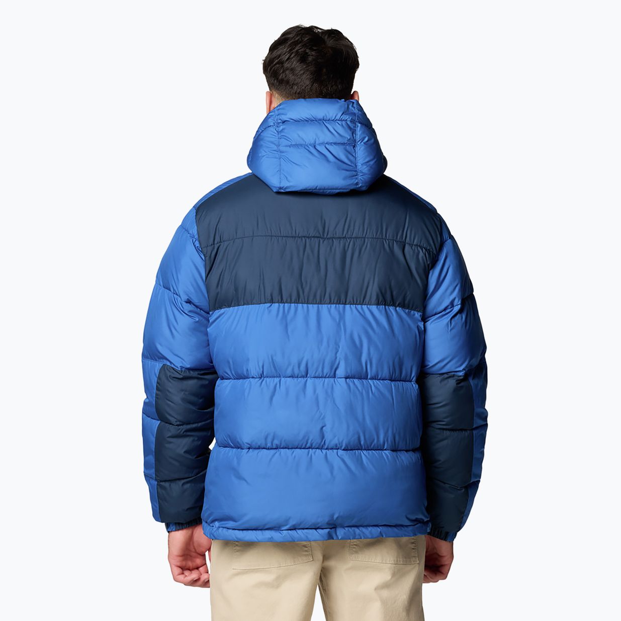 Pánská bunda  Columbia Pike Lake II Hooded mountain blue/ collegiate navy 3