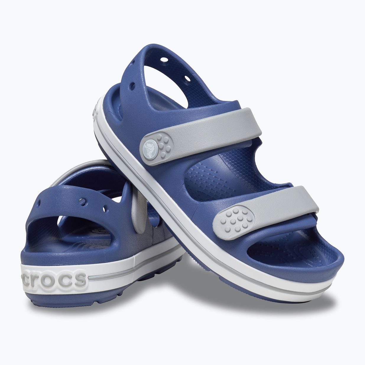 Dětské sandály  Crocs Crocband Cruiser Kids bijou blue/light grey 10