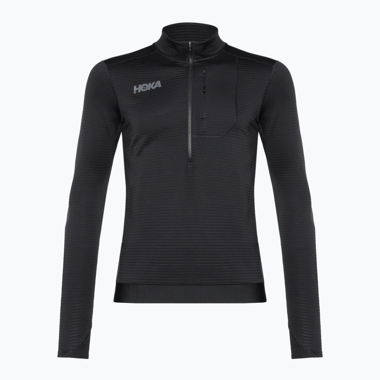 Pánská běžecká mikina HOKA 1/2 Zip black