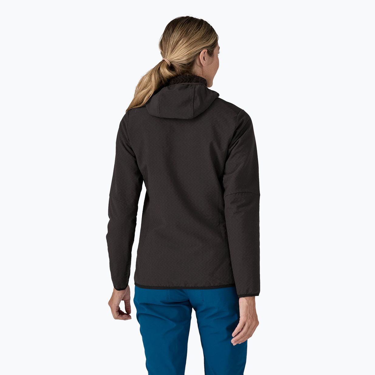 Dámská softshellová bunda Patagonia R2 CrossStrata Hoody black 2