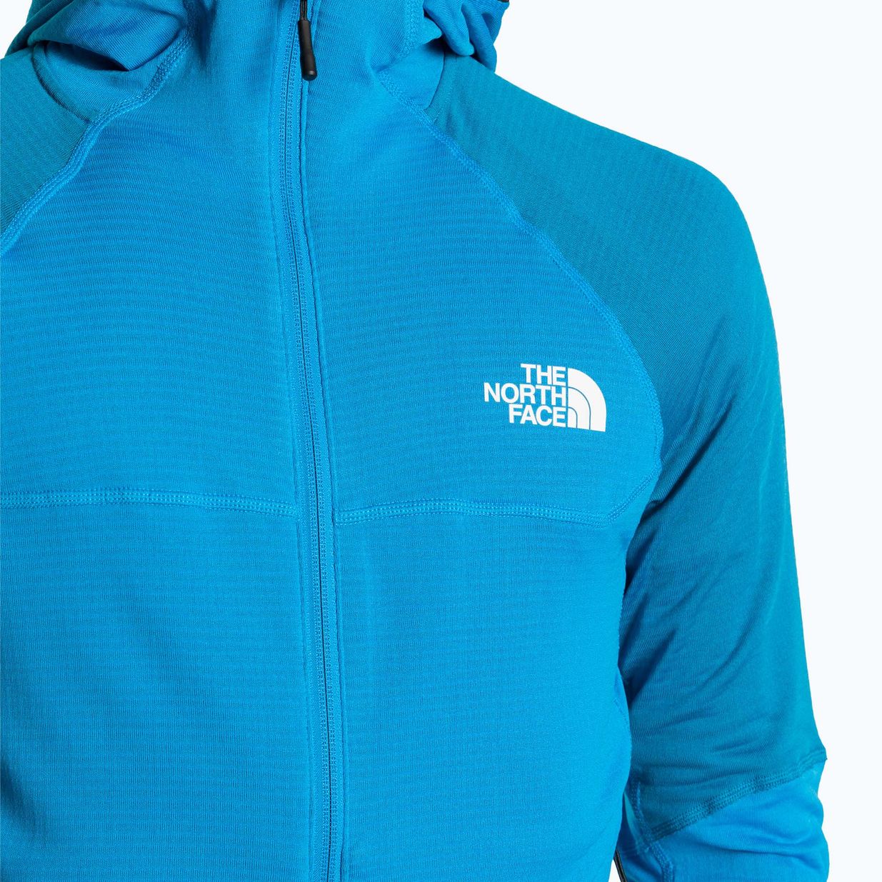 Pánská treková mikina The North Face Bolt Polartec Hoodie skyline blue/adriatic b 3