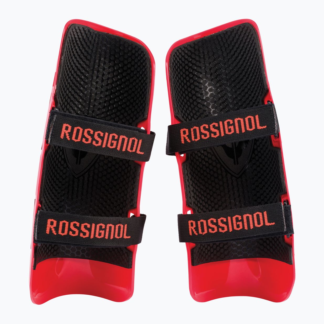 Rossignol Hero Leg Protection Jr dětské chrániče nohou červené 2