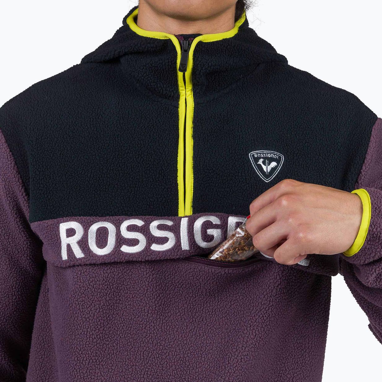 Pánská mikina Rossignol Alltrack Fleece mulberry 5